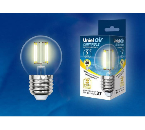 Лампа светодиодная Uniel Palazzo E27 5 Вт 3000 K UL-00002868