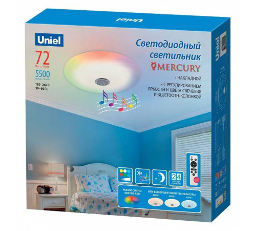 Накладной светильник Uniel Mercury UL-00007840