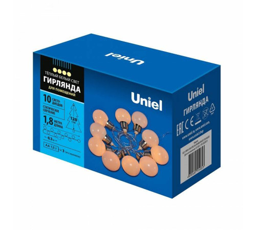 Гирлянда с насадками Uniel UL-00008421