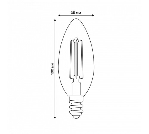 Лампа светодиодная Volpe OPTIMA DIM E14 6Вт 4000K UL-00009246