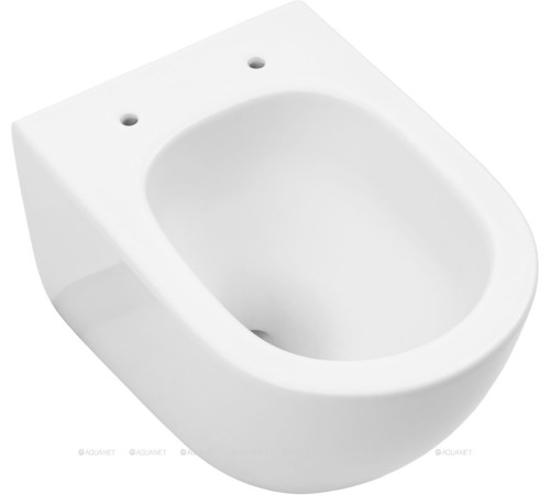 Унитаз подвесной Aquanet EcoVortex Tornado с сиденьем Soft Close 505х360 мм 00348039