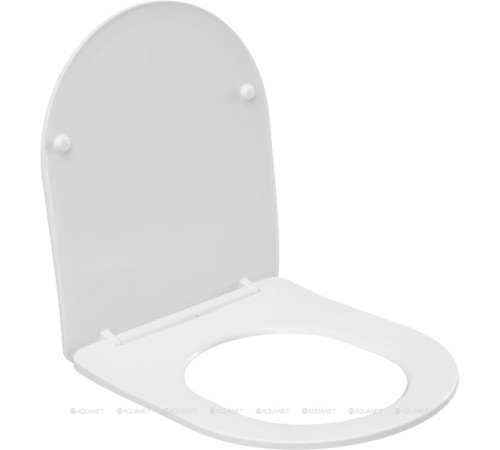 Унитаз подвесной Aquanet EcoVortex Tornado с сиденьем Soft Close 505х360 мм 00348039