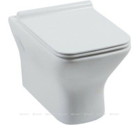 Унитаз подвесной Aquanet Cube-W безободковый с сиденьем микролифт Cube-W