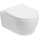Унитаз подвесной Aquanet Smart W Rimless 490x360x250 мм с сиденьем Soft Close Slim 00276395