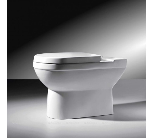 Унитаз-компакт напольный Bravat Opal с сиденьем микролифт CX01014UW