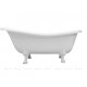 Ванна отдельностоящая Aquanet FAMILY STONE CLASSIC 1600х800 мм лапы белые 00368585