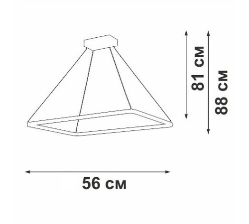 Подвесной светильник Vitaluce V2508DT V2508DT-1/1S