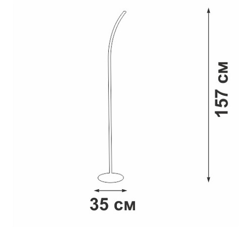 Торшер Vitaluce V2702 V2702-1/1P
