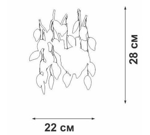 Бра Vitaluce V28320 V28320-8/2A