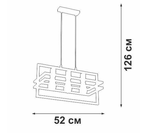 Подвесной светильник Vitaluce V2861 V2861-1/3S