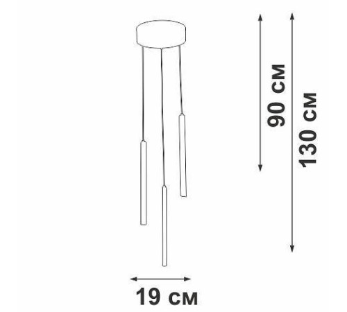 Подвесной светильник Vitaluce V3045 V3045-0/3S