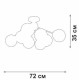 Люстра на штанге Vitaluce V3772 V3772-8/8PL