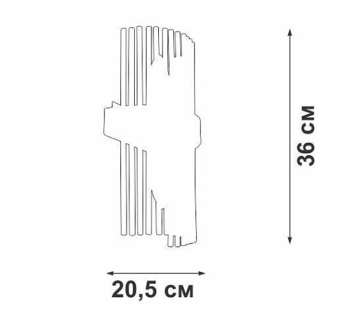 Накладной светильник Vitaluce V58710 V58710-8/2A