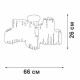 Потолочная люстра Vitaluce V5884 V5884-0/10PL