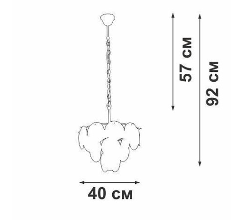 Подвесная люстра Vitaluce V5889 V5889-8/5