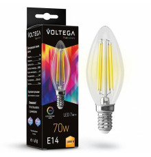 Лампа светодиодная Voltega Cangle E14 7W High CRI E14 6Вт 3000K 7216
