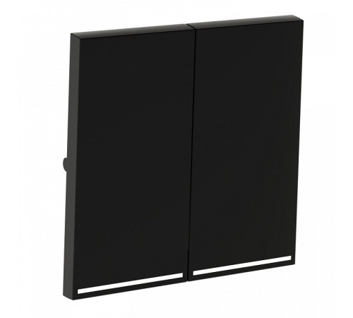 Клавиши для выключателя двухклавишного с подсветкой Voltum S70 VLS000408