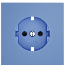 Накладка для розетки с заземлением и со шторками Voltum S70 VLS000715