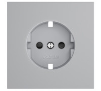 Накладка для розетки с заземлением и со шторками Voltum S70 VLS000716