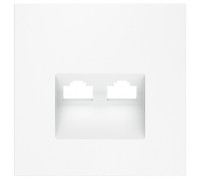 Накладка для розетки RJ-11 или RJ-45 Voltum S70 VLS001402