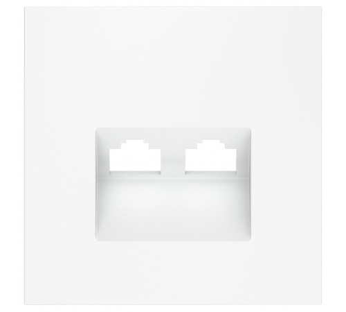 Накладка для розетки RJ-11 или RJ-45 Voltum S70 VLS001402