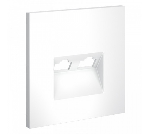 Накладка для розетки RJ-11 или RJ-45 Voltum S70 VLS001402