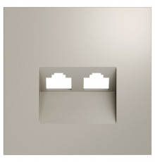 Накладка для розетки RJ-11 или RJ-45 Voltum S70 VLS001403
