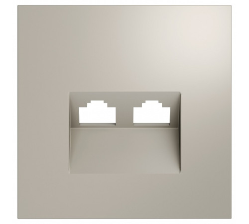 Накладка для розетки RJ-11 или RJ-45 Voltum S70 VLS001403