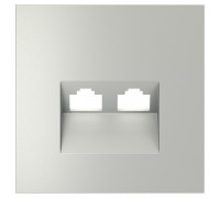 Накладка для розетки RJ-11 или RJ-45 Voltum S70 VLS001405