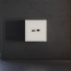 Накладка для ТВ-розетки и RJ-11 или RJ-45 Voltum S70 VLS002713