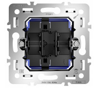 Механизм выключателя одноклавишного Voltum S70 VLS0106M