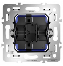 Механизм выключателя одноклавишного Voltum S70 VLS0106M
