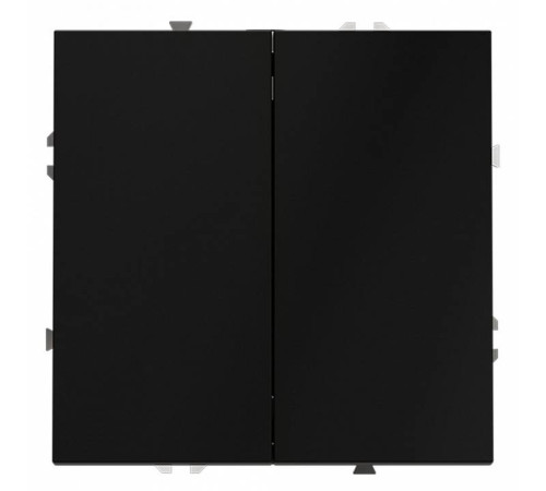 Выключатель проходной двухклавишный без рамки Voltum S70 VLS020308