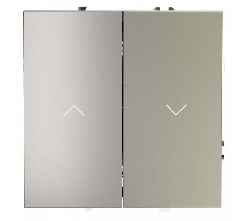 Выключатель для жалюзи без рамки Voltum S70 VLS020704