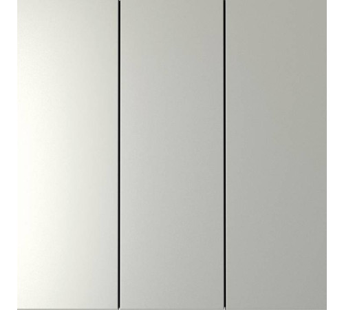 Выключатель трехклавишный без рамки Voltum S70 VLS030105