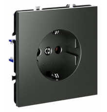 Розетка с заземлением, без рамки Voltum S70 VLS040106