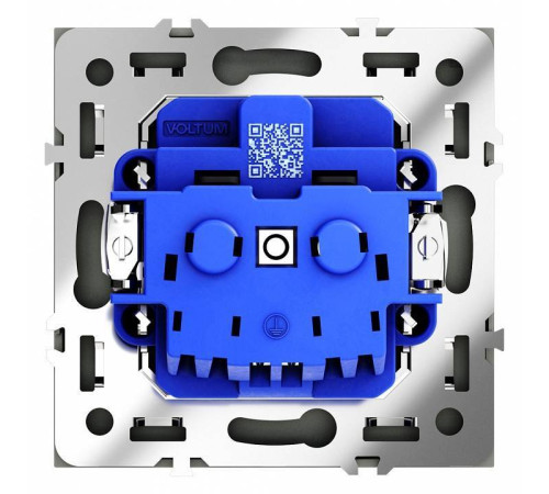 Розетка с заземлением, без рамки Voltum S70 VLS040106