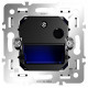 Механизм заглушка для поста с подсветкой, без рамки Voltum S70 VLS0706M