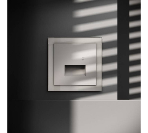 Заглушка для поста с подсветкой, без рамки Voltum S70 VLS070703