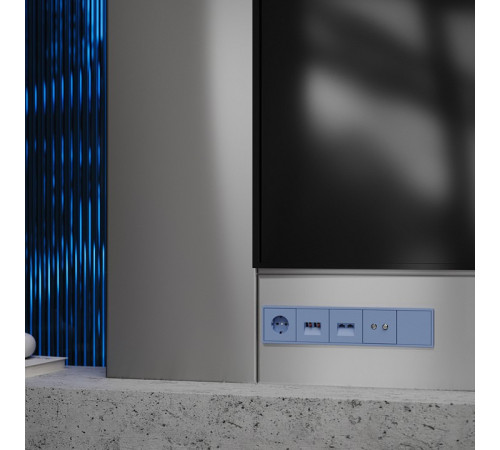 Заглушка для поста с суппортом, без рамки Voltum S70 VLS080115