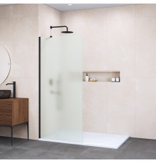 Душевая перегородка RGW WA-110B 1400x1950 мм черный матовое стекло 351011014-24