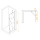 Душевая перегородка RGW WA-110 700 мм 351011007-11