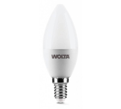 Лампа светодиодная Wolta E14 7.5Вт 3000K 25YC7.5E14