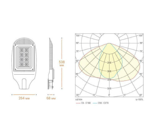 Консольный светильник Wolta STL-100W01