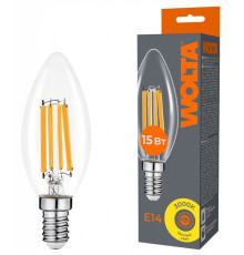 Лампа светодиодная Wolta  WF-C35-15W3KE14