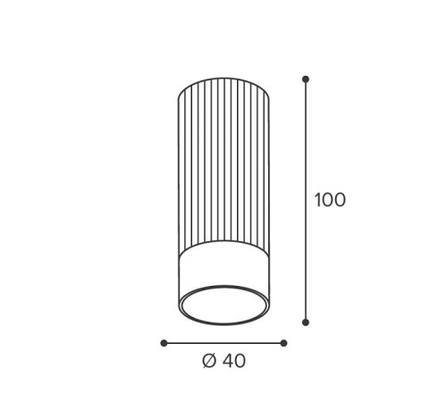Накладной светильник Wolta Shell WSL-MR11/16BG