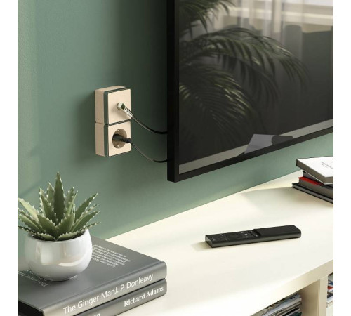 ТВ-розетка оконечная без рамки Werkel Шампань рифленый W5083010