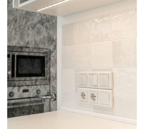 Выключатель проходной двухклавишный без рамки Werkel W112 3 W1122013