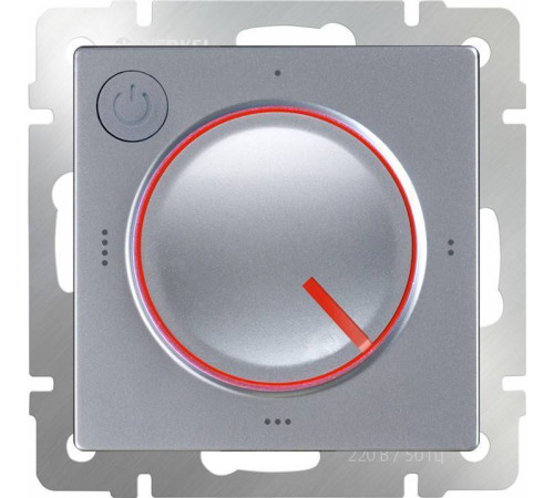 Терморегулятор электромеханический для теплого пола Werkel серебряный W1151106