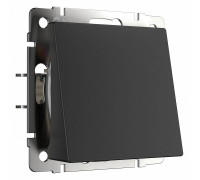 Розетка для вывода кабеля без рамки Werkel черный матовый W1150208